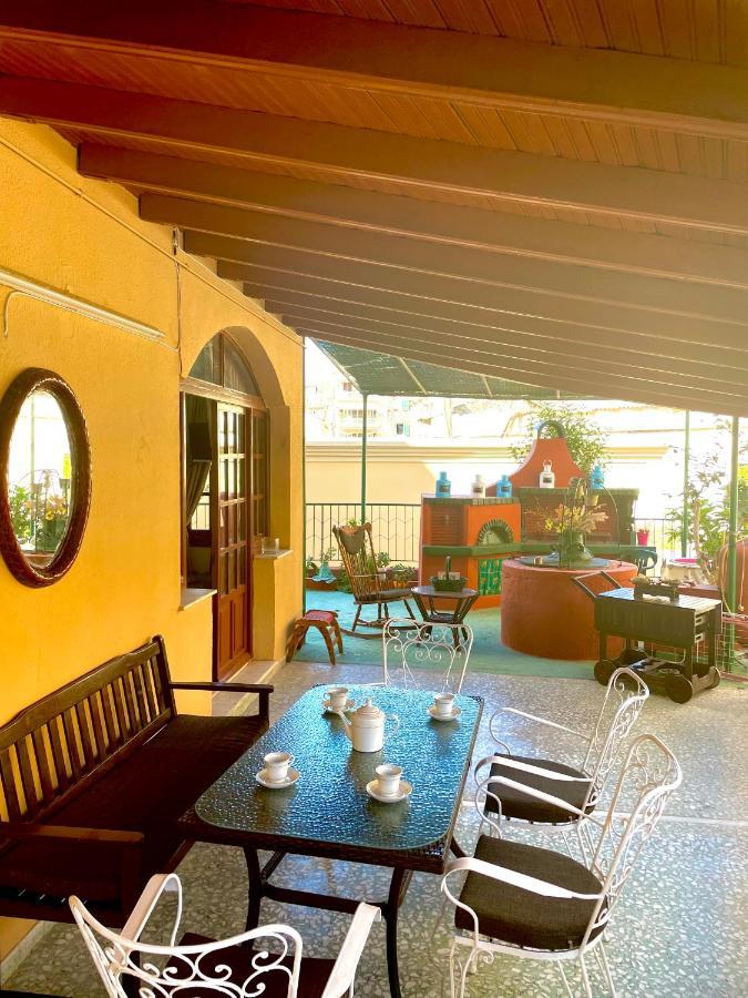 Fay'S Barbeque Garden House -Family Activities Corfu Port Apartment Bagian luar foto