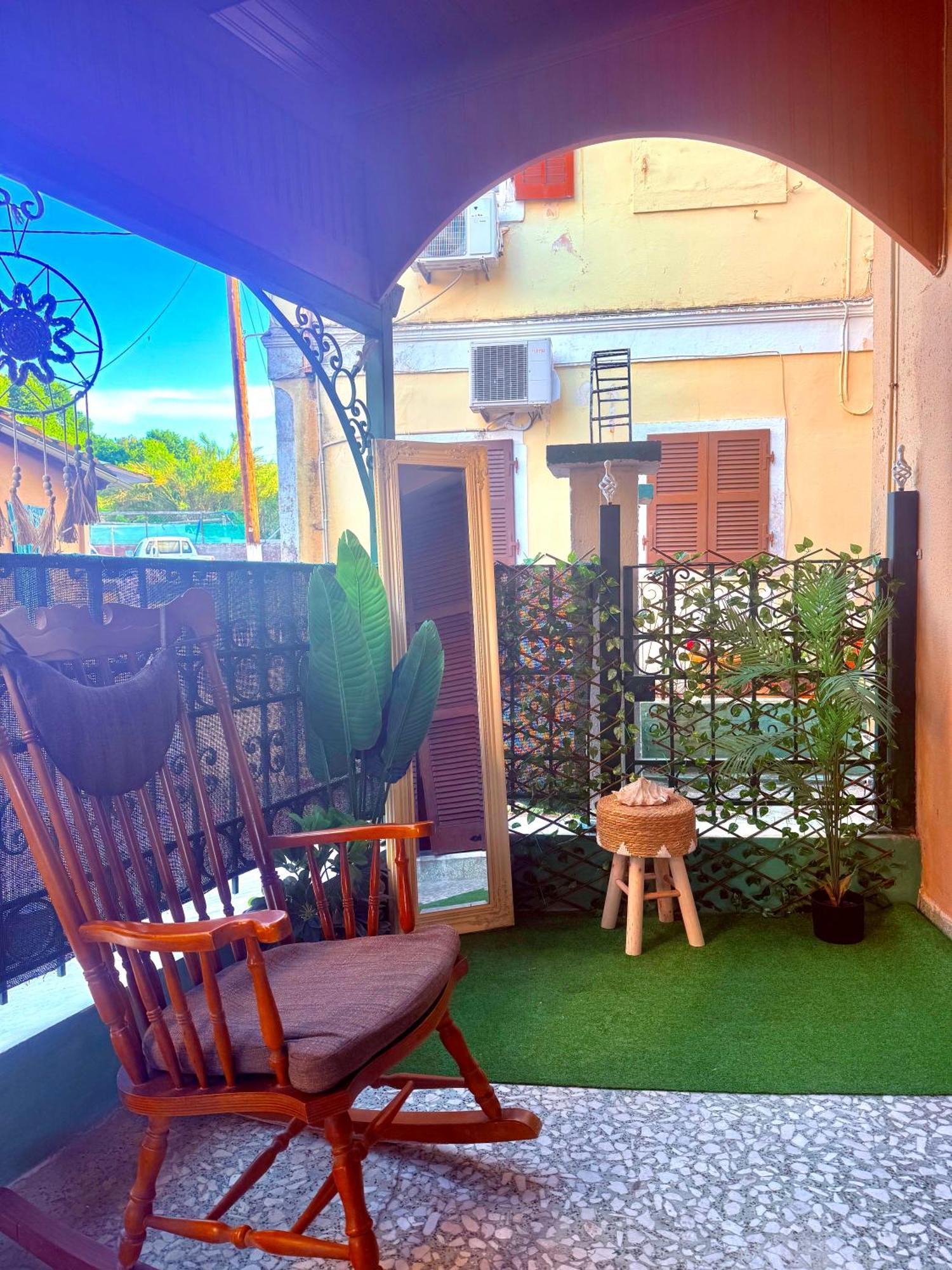 Fay'S Barbeque Garden House -Family Activities Corfu Port Apartment Bagian luar foto